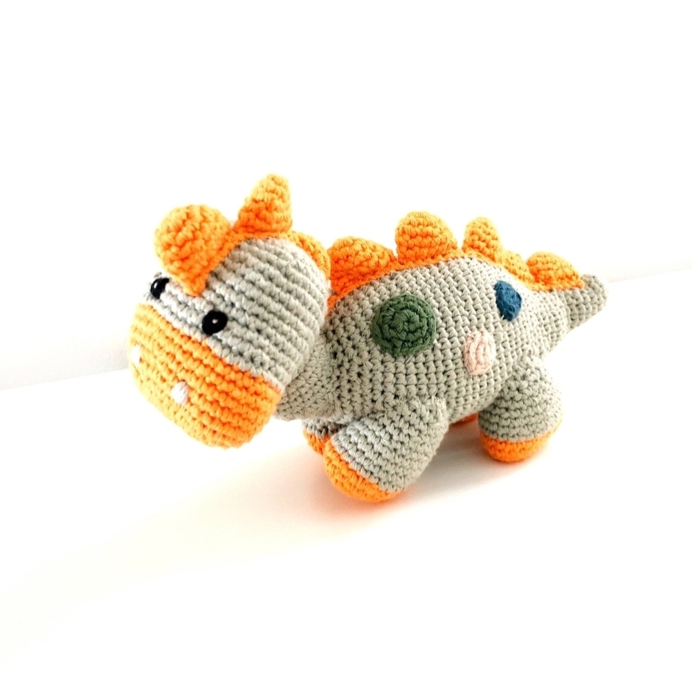 Stegosaurus Plush Dino-Pebble